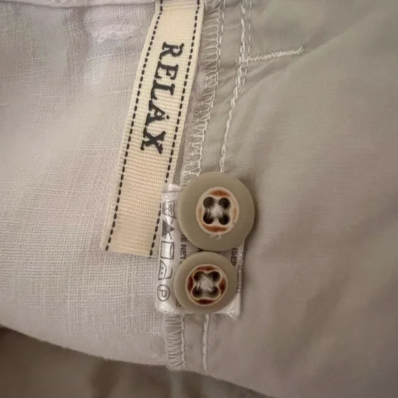 Tommy Bahama Men’s White EUC Relax Linen Pants Waist Drawstring Size: XXL - Picture 9 of 14